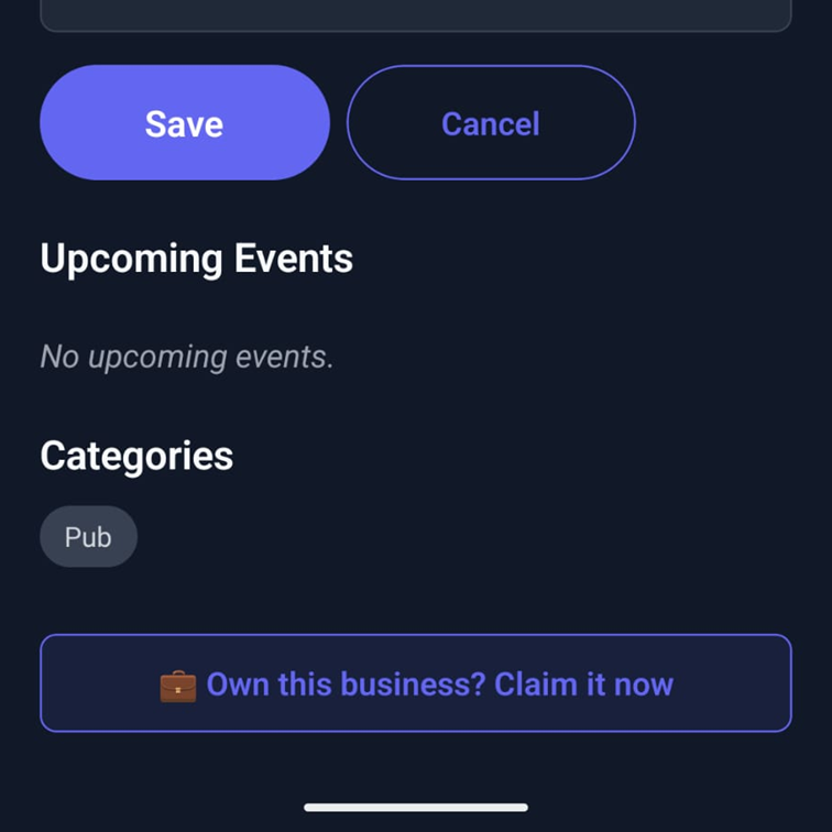 Claim bar